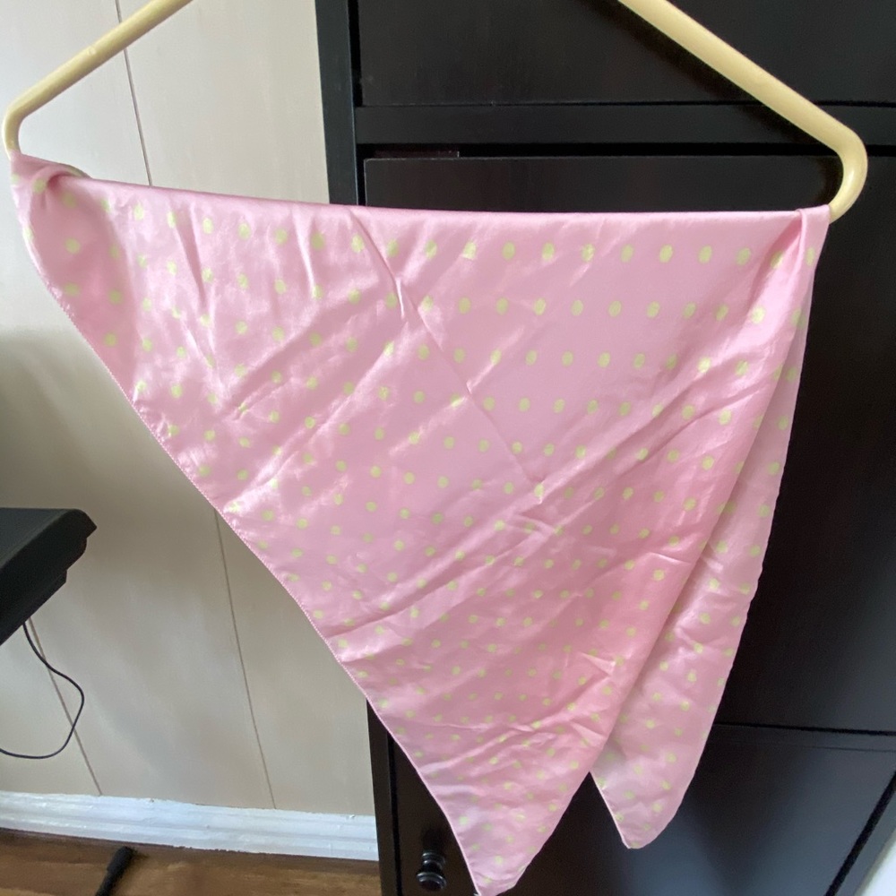 Silk square scarf